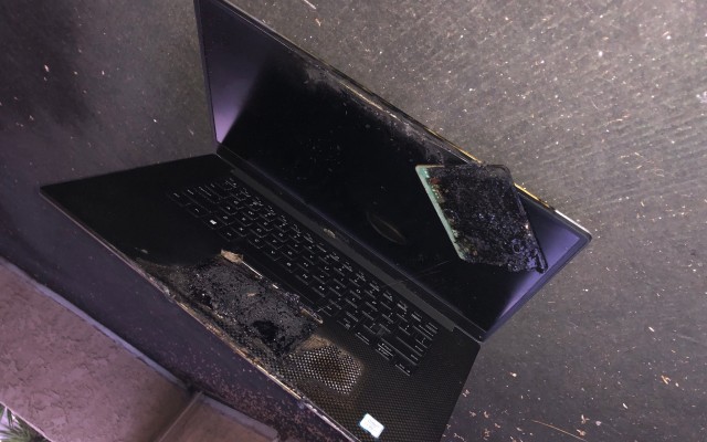 Dell XPS 15 Explosion