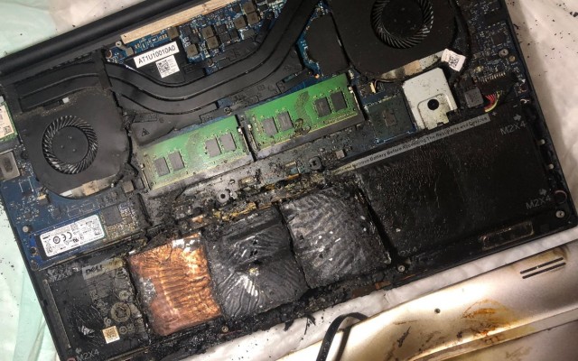 Dell XPS 15 Explosion