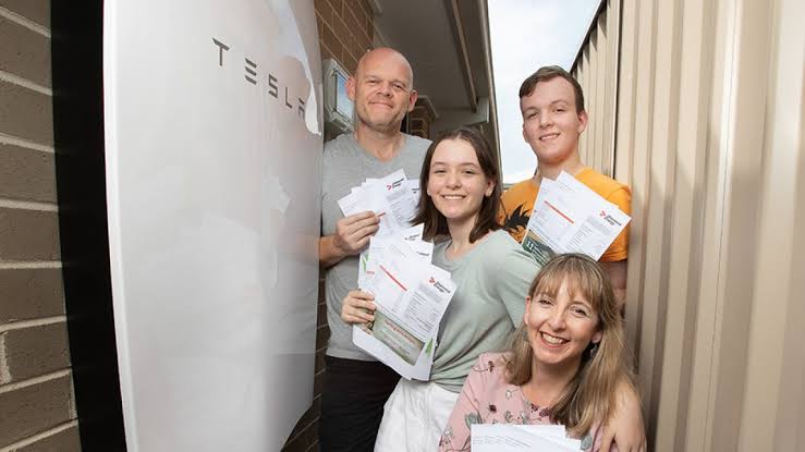 Families paying 46 cents daily for power by installing Australia’s first Tesla Powerwall