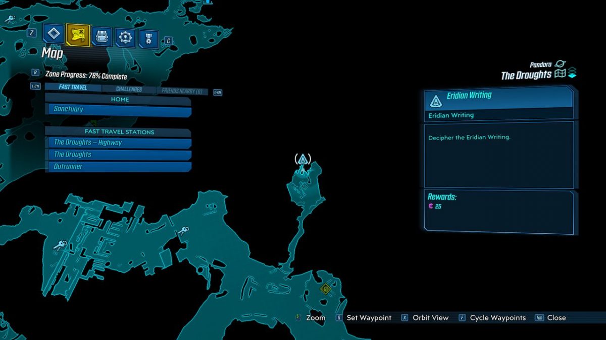 Borderlands 3 Eridian Writing How To Decipher It? It's Locations