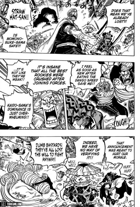 One Piece Chapter 1015 Yamato Breaks The Chains Of Bonds Release Date