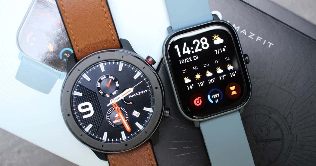 Amazfit GTR 3 and GTS 3